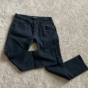 Men’s slim fit Kenneth Cole Black Jeans